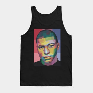 Football Player in WPAP Tank Top